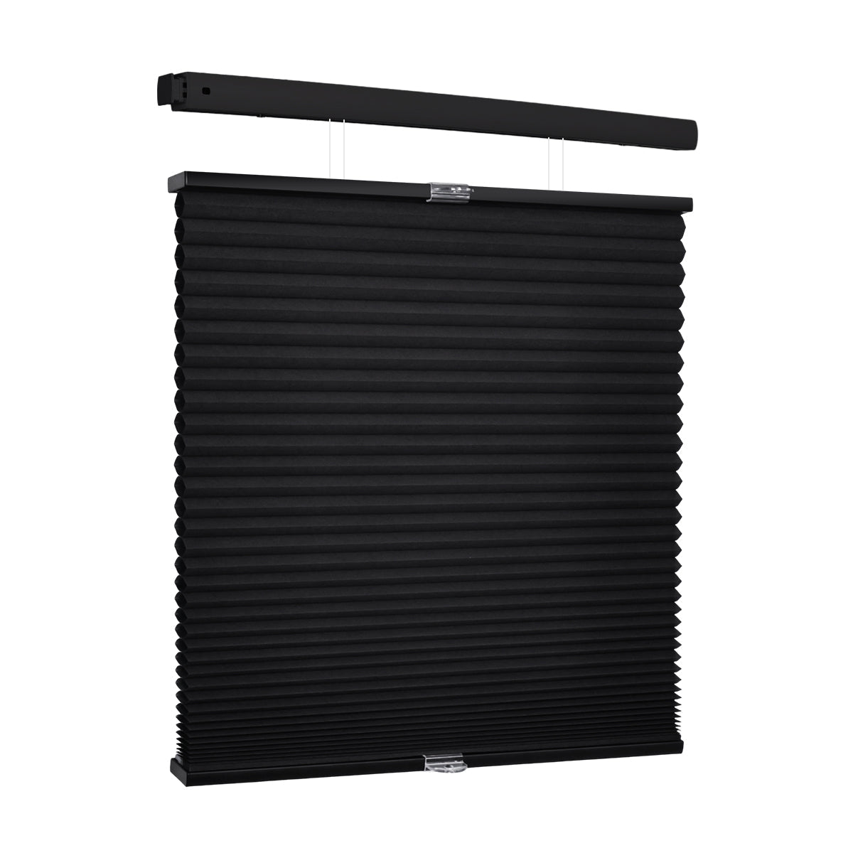 Blackout Honeycomb Shades - No Drill Cordless Top Down Bottom Up