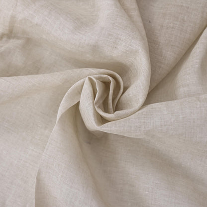 100% Linen Door Curtain with Rod Pocket & Velcro - UDreamHome