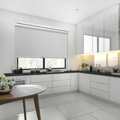 Quick Install Cordless 100% Blackout Roller Shades For Windows