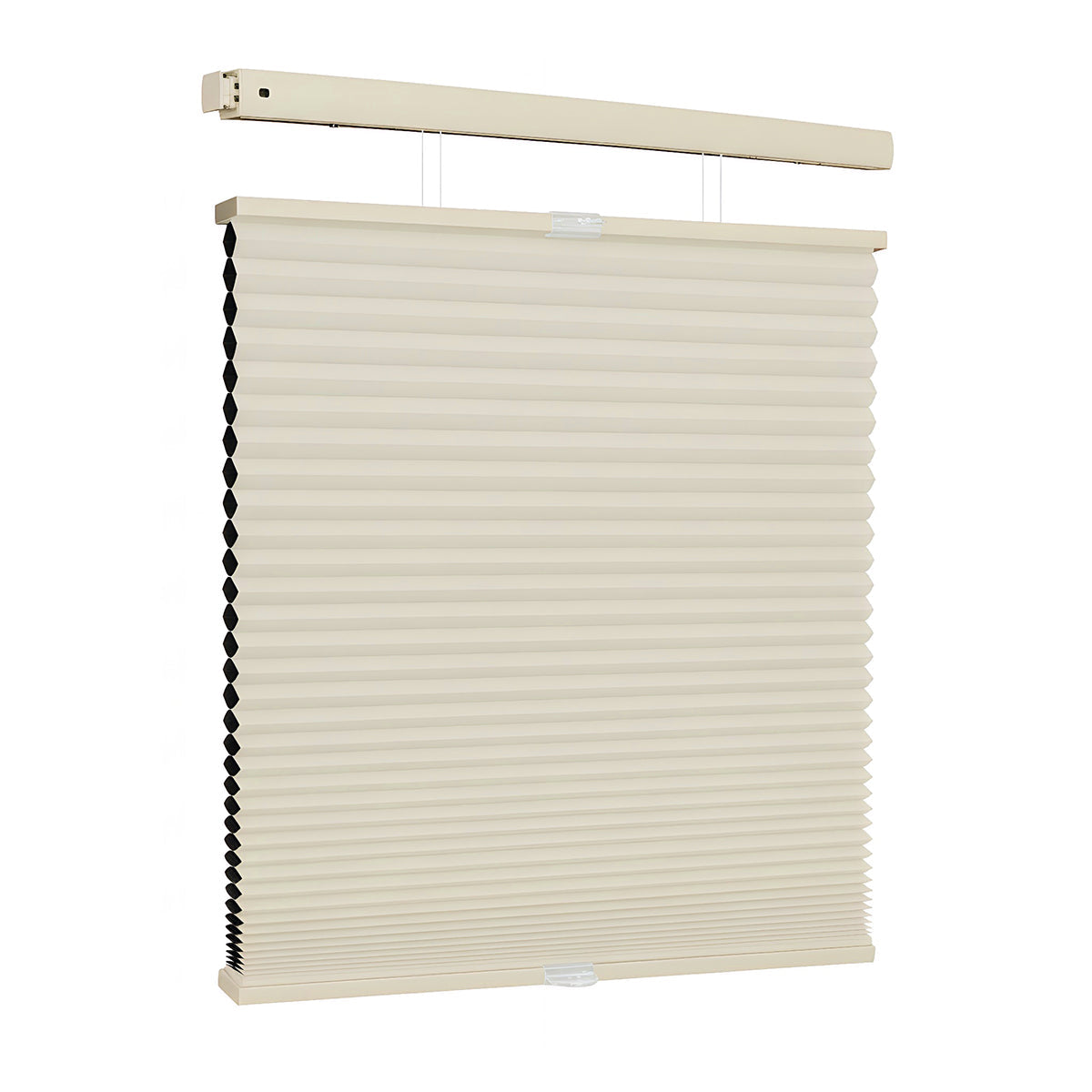 Blackout Honeycomb Shades - No Drill Cordless Top Down Bottom Up
