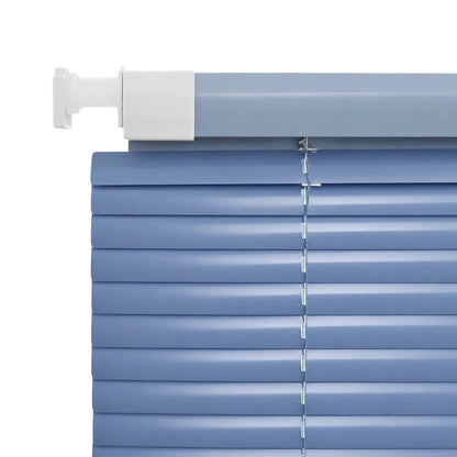 25mm No Drill Aluminum Venetian Blinds Shiny Finish Waterproof Bead Lift Window Shades for Bathroom Kitchen Custom Size Easy Clean