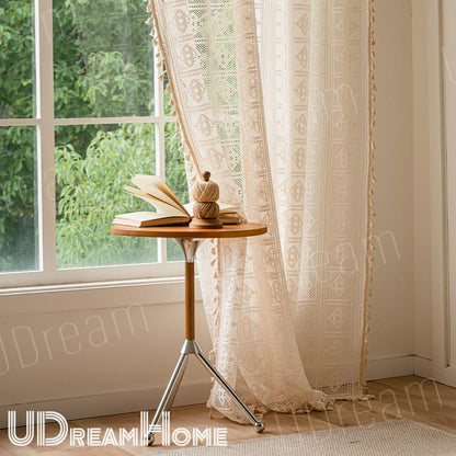 Boho Curtains, Farmhouse Kitchen Curtains - UDreamHome