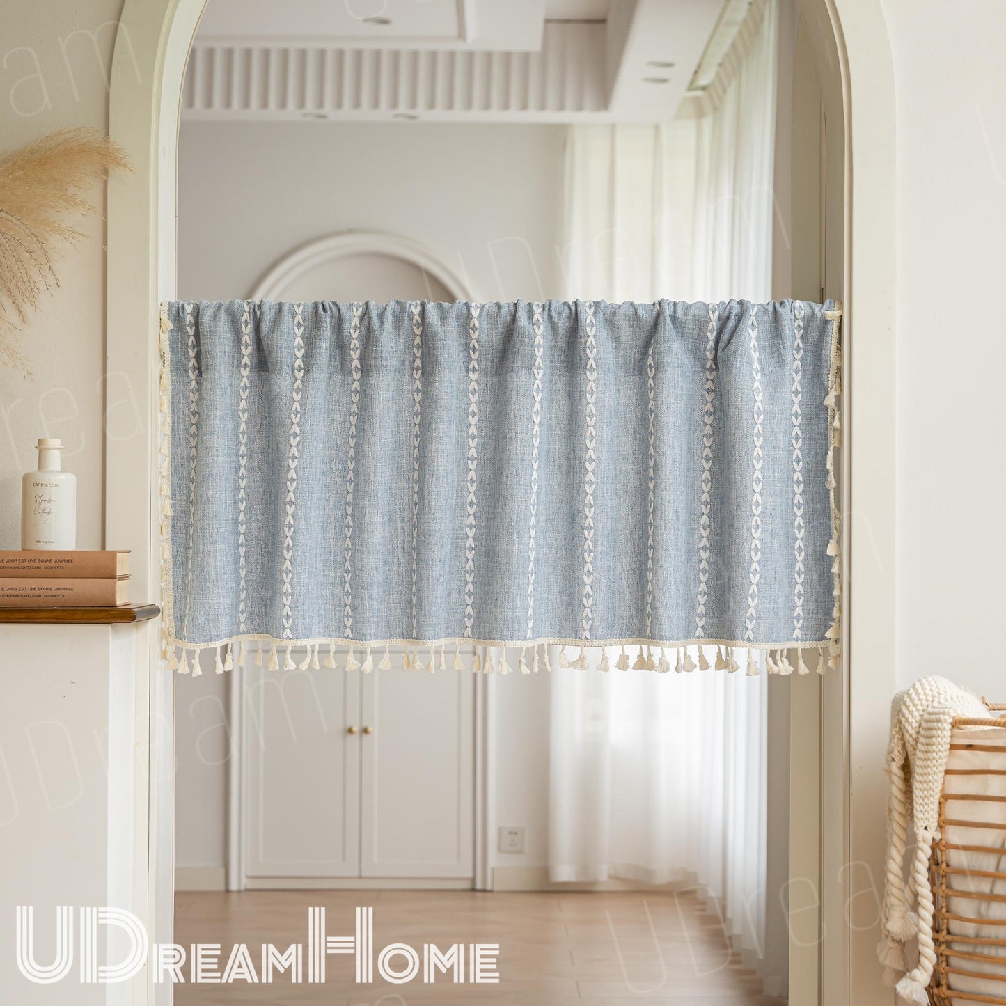 Boho Farmhouse Tassel Window Panel - UDreamHome
