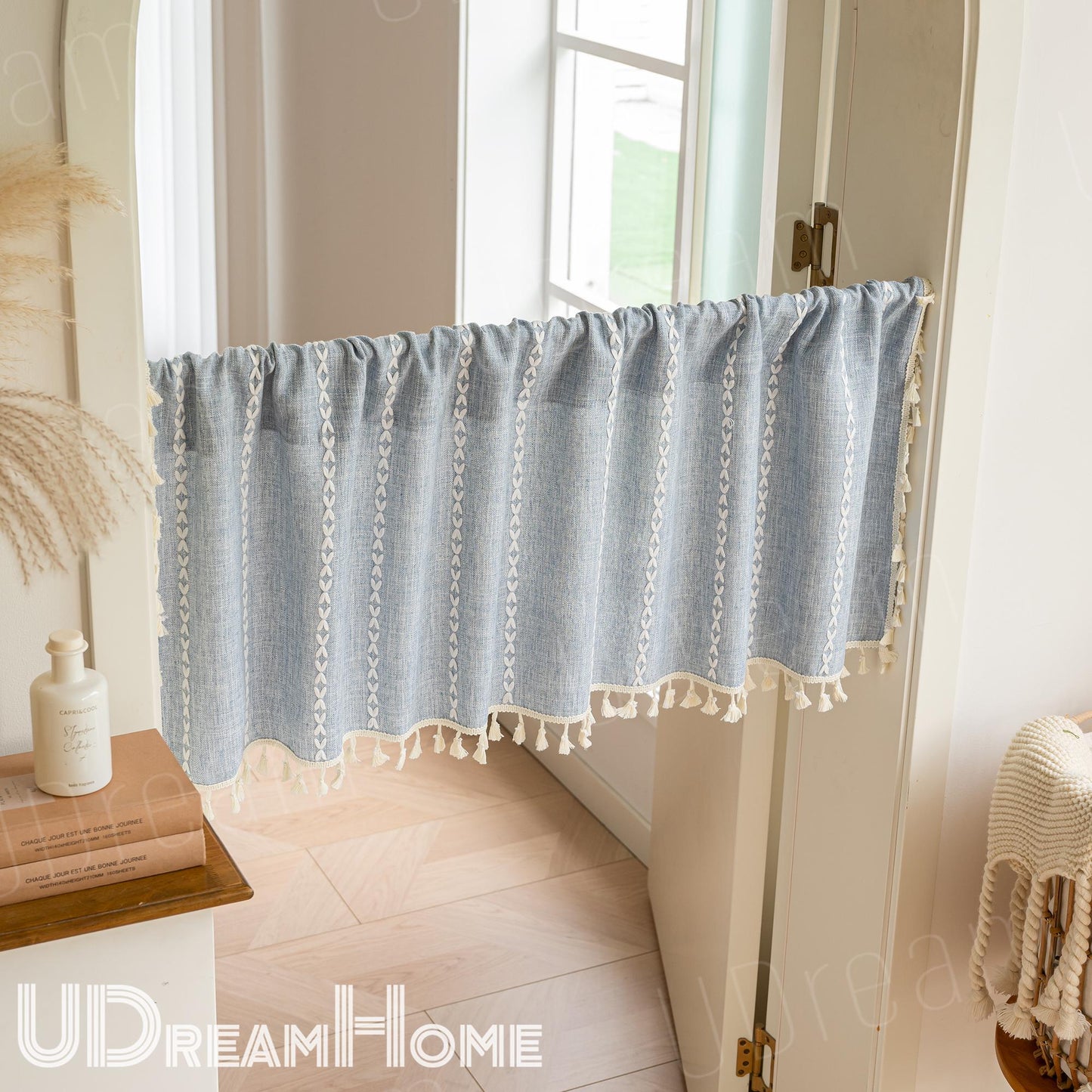 Boho Farmhouse Tassel Window Panel - UDreamHome