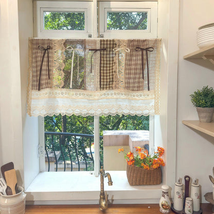 Boho Lace Fringed Curtain Valance - UDreamHome