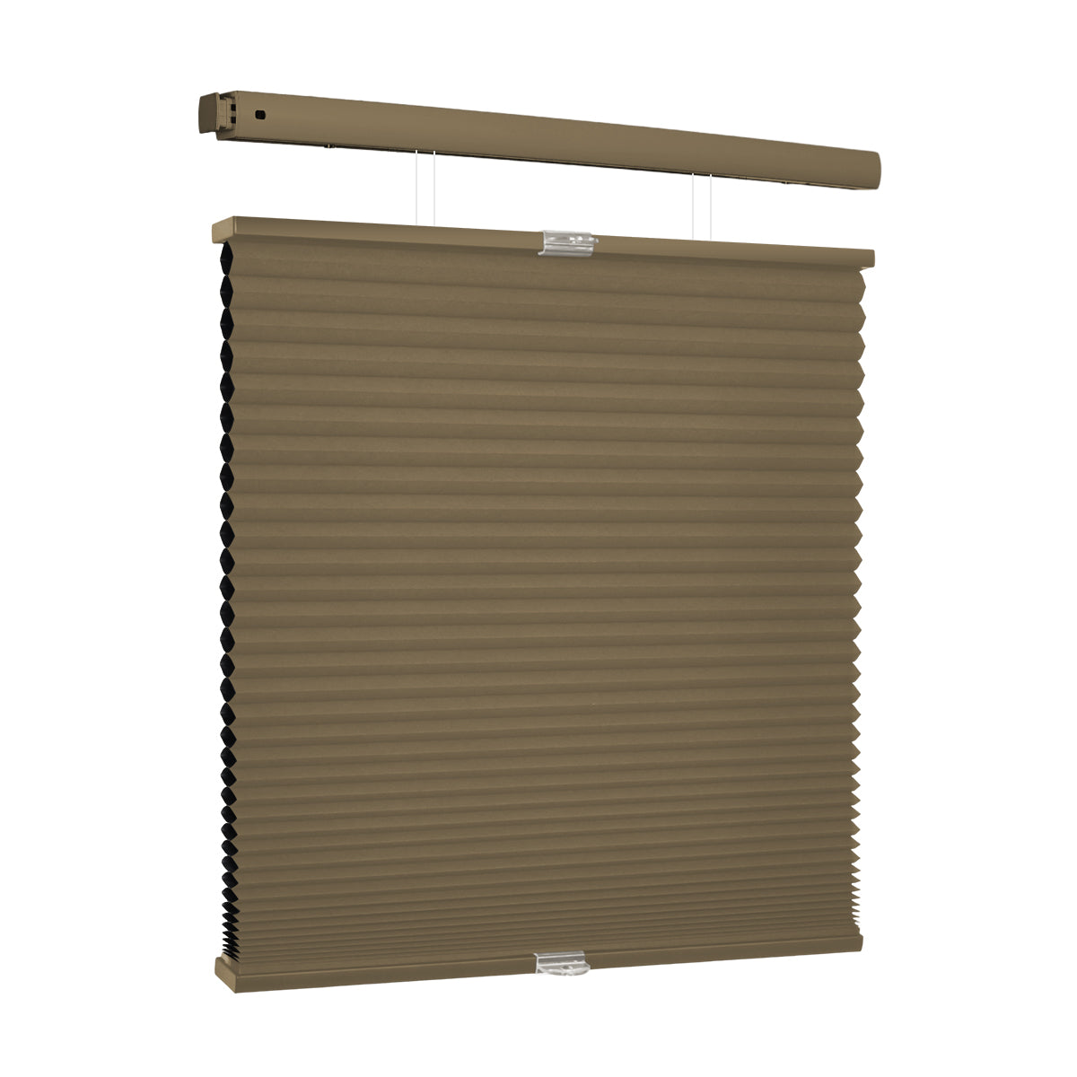 Blackout Honeycomb Shades - No Drill Cordless Top Down Bottom Up