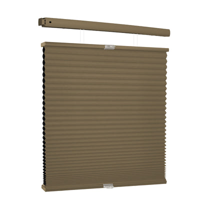 Blackout Honeycomb Shades - No Drill Cordless Top Down Bottom Up