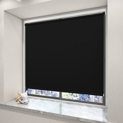 Custom No Drill Cordless Blackout Roller Shades – Waterproof & Thermal Insulated