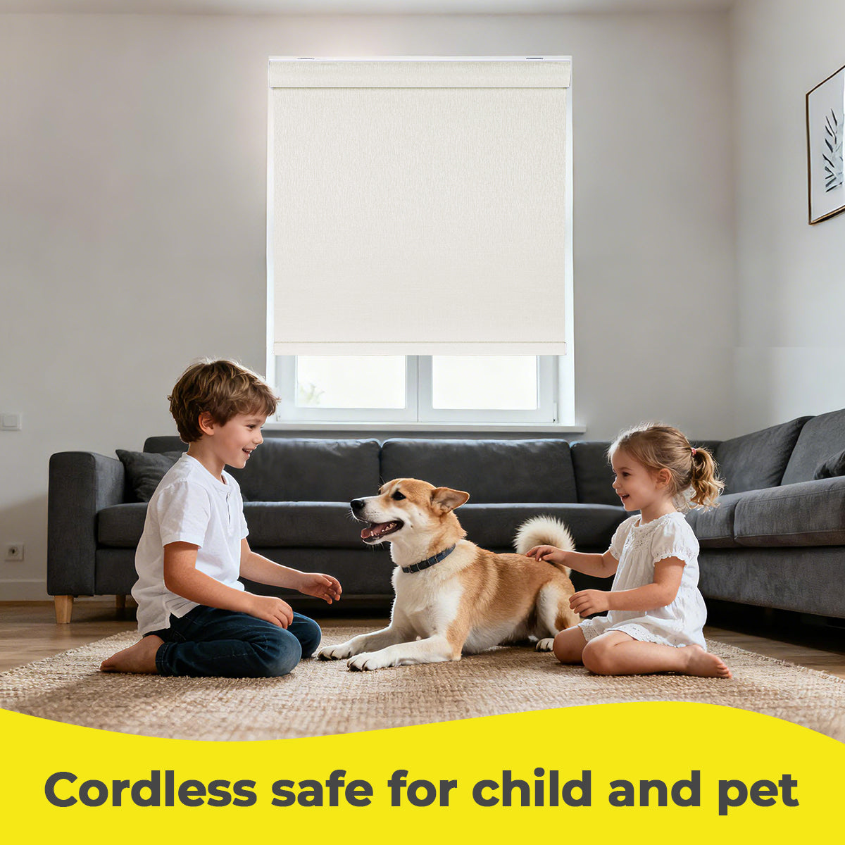 Custom Cordless Blackout Roller Shades with Cassette – Thermal Insulated Window Blinds