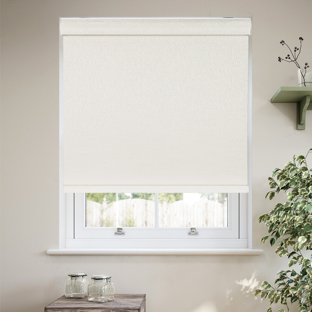 Custom Cordless Blackout Roller Shades with Cassette – Thermal Insulated Window Blinds