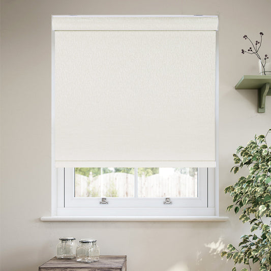 Custom Cordless Blackout Roller Shades with Cassette – Thermal Insulated Window Blinds