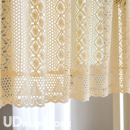 Crochet Half Curtain – Boho Chic - UDreamHome