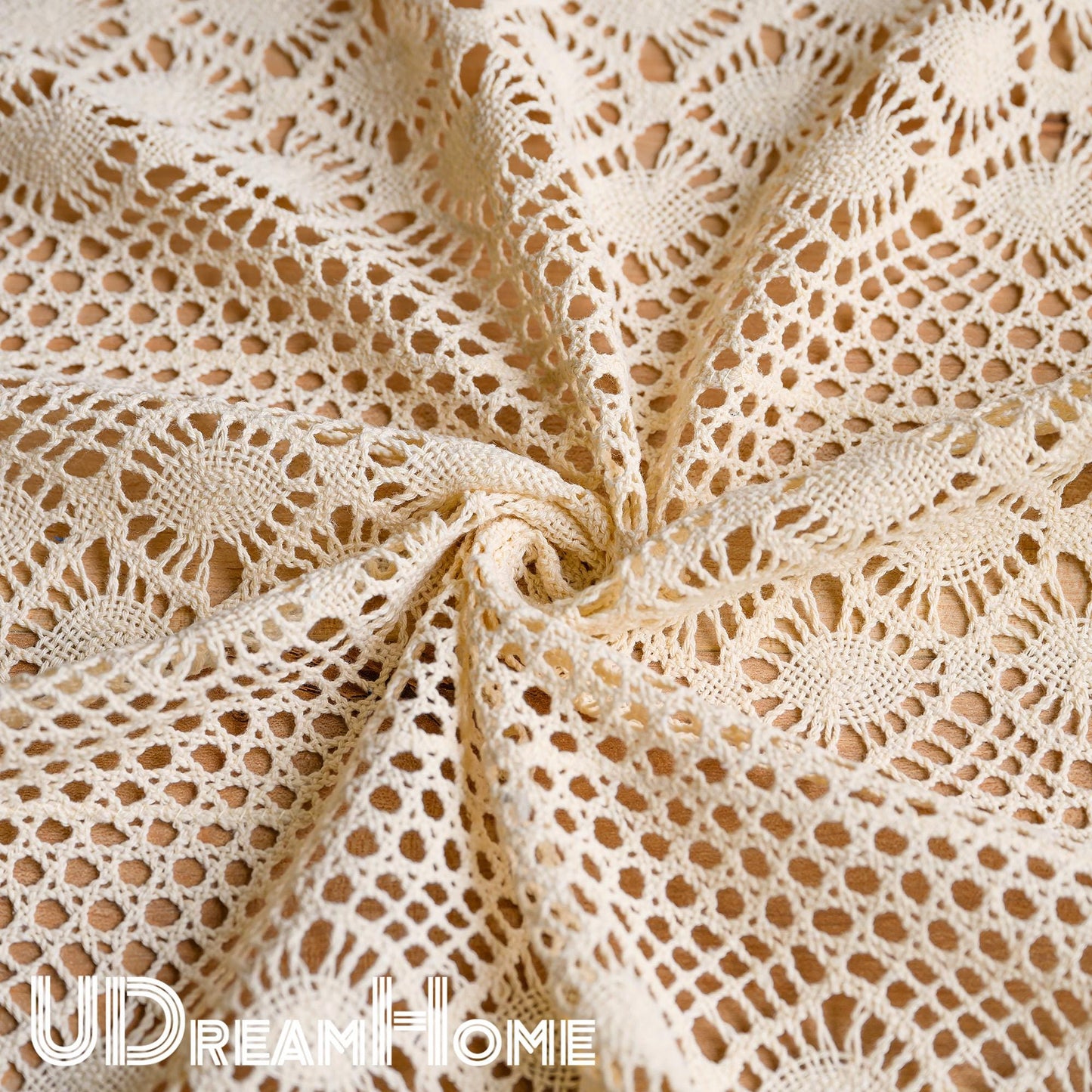 Crochet Half Curtain – Boho Chic - UDreamHome