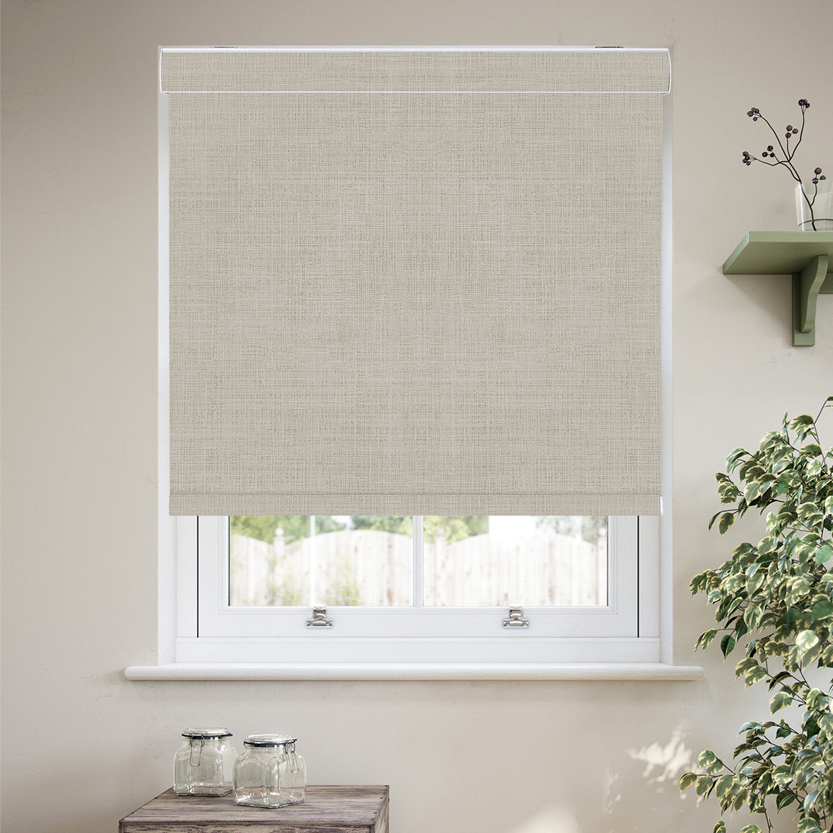 Custom Cordless Blackout Roller Shades with Cassette – Thermal Insulated Window Blinds