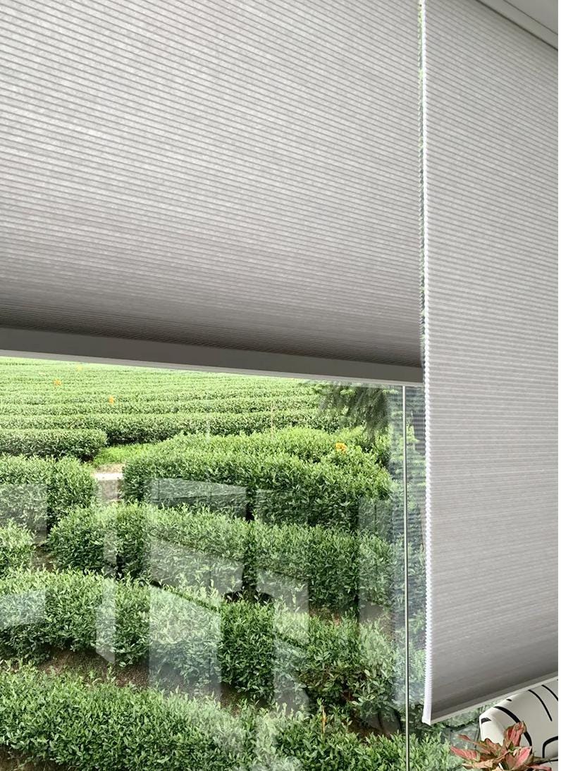 Custom Cordless Honeycomb Shades – Easy Install - UDreamHome