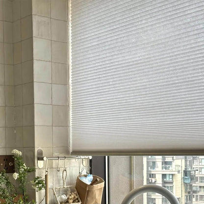 Custom Cordless Honeycomb Shades: No Drill Easy Install - UDreamHome