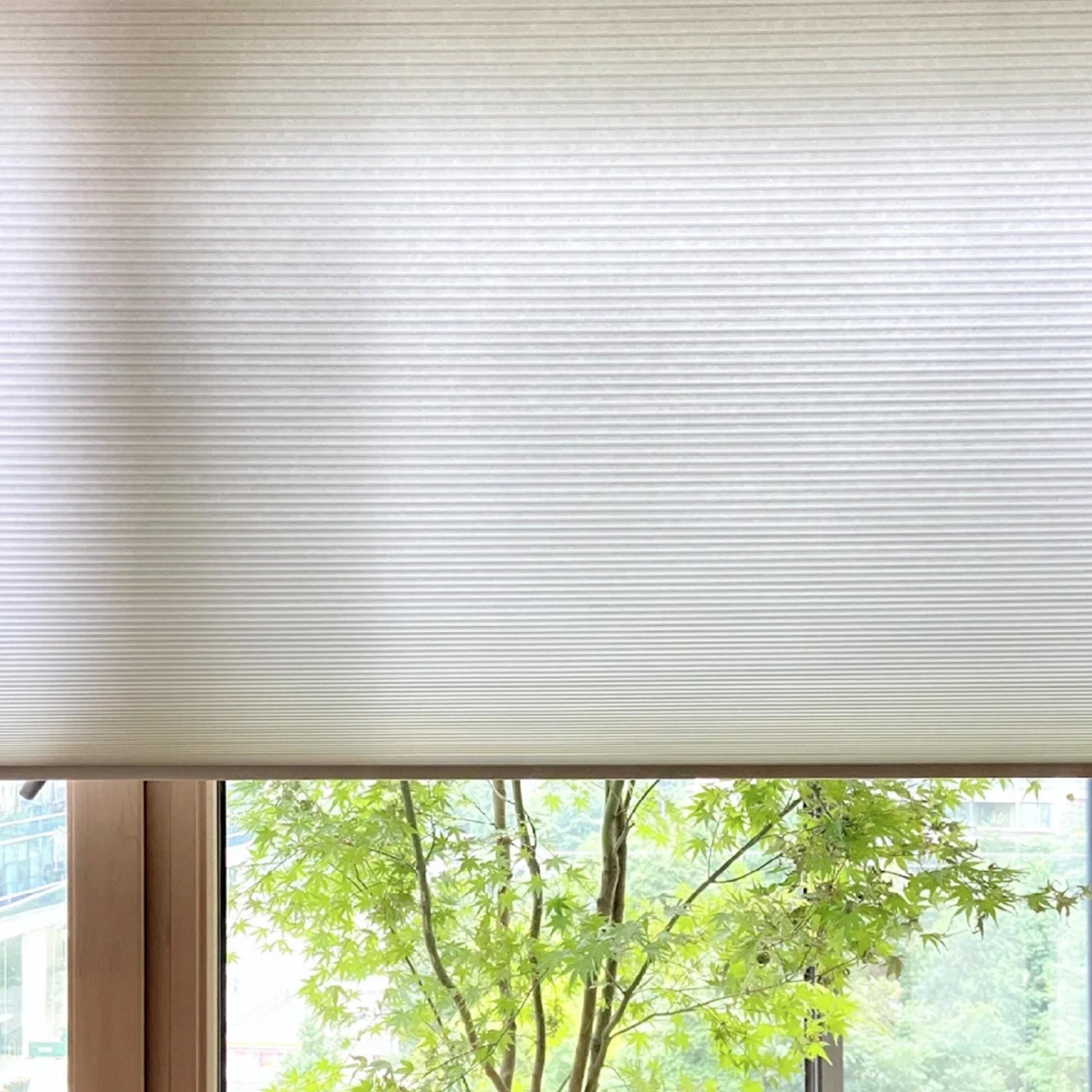Custom No Punching Cellular Cordless Blinds for Windows and Doors - UDreamHome