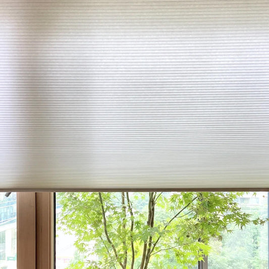 Custom No Punching Cellular Cordless Blinds for Windows and Doors - UDreamHome