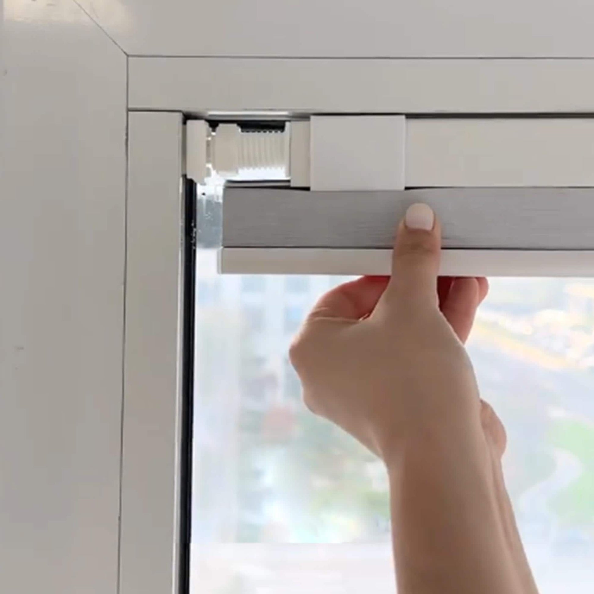 Custom No Punching Cellular Cordless Blinds for Windows and Doors - UDreamHome