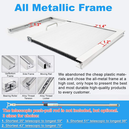 Custom Blackout Honeycomb Skylight Shades – Thermal Insulated Cellular Window Blinds