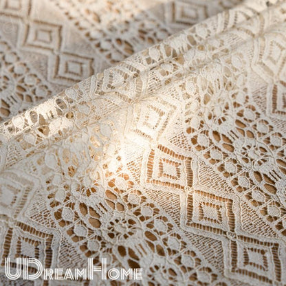 Farmhouse Kitchen Sheer Curtain Panels for Window Treatment - UDreamHome
