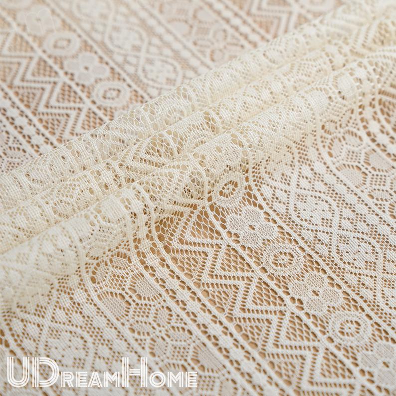Farmhouse Light Filtering Kitchen Curtains - UDreamHome