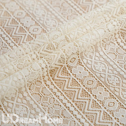 Farmhouse Light Filtering Kitchen Curtains - UDreamHome