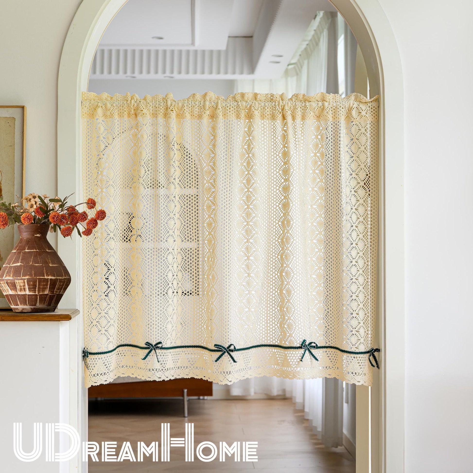 Half Curtains for Coffee Shops Cabinet Door and Room - UDreamHome