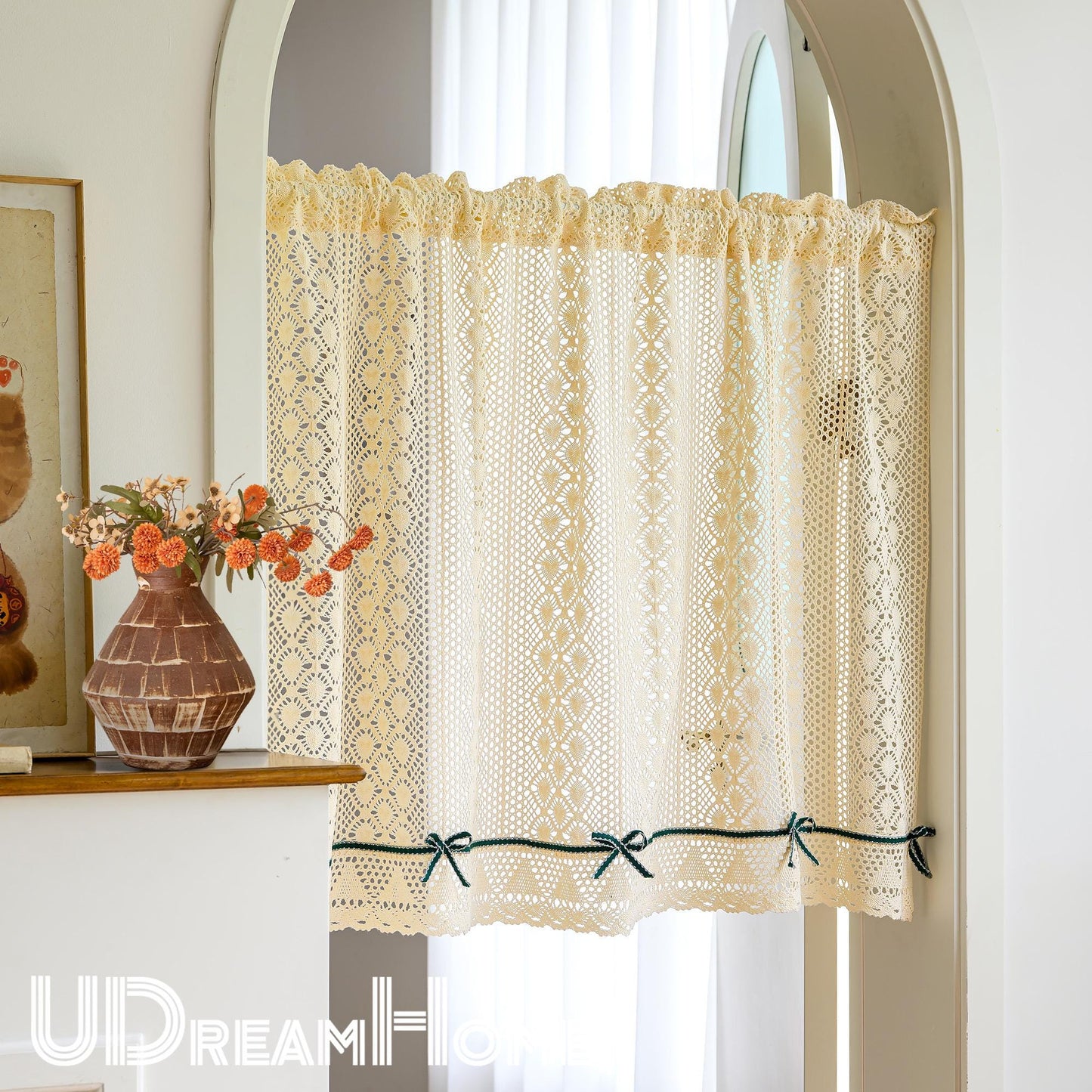 Half Curtains for Coffee Shops Cabinet Door and Room - UDreamHome