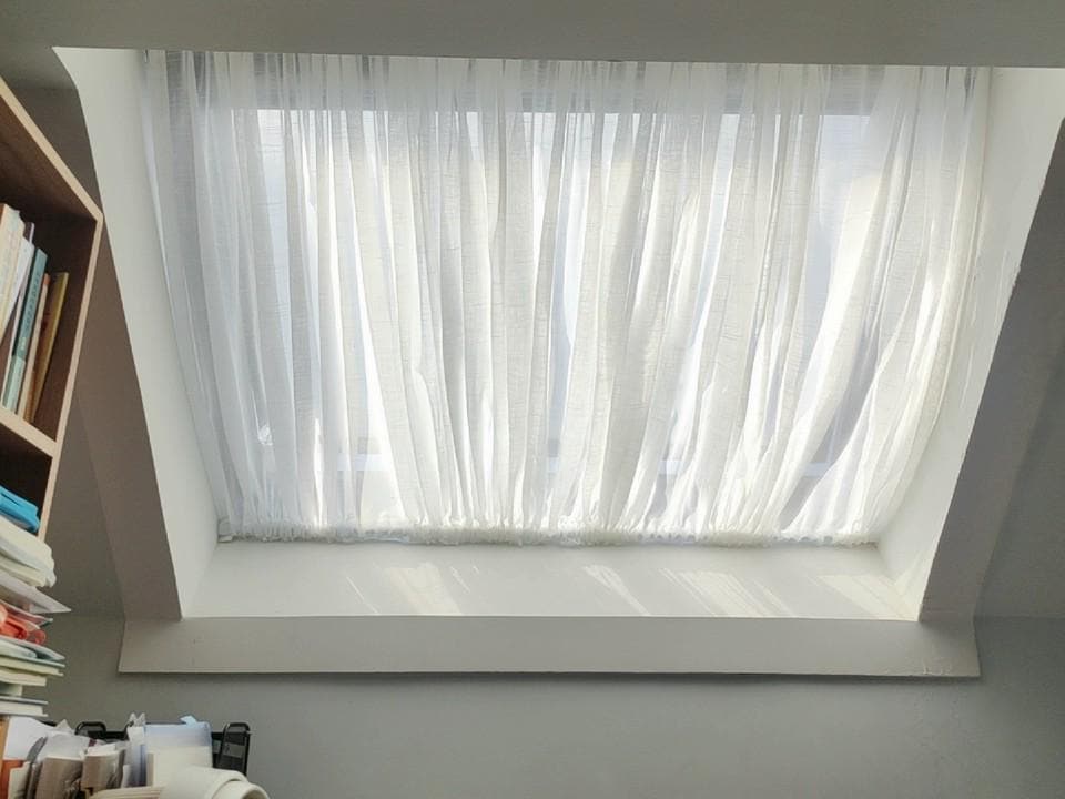 Door Curtain, Custom French Door Panel, Chiffon Door Curtains, White Sheer Lace Front Door Window Curtain, Sidelight Curtain (Single Panel)