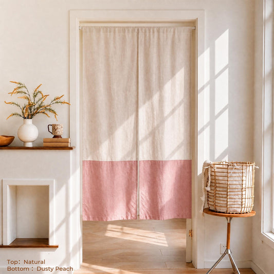 Japanese Linen Noren Curtain - UDreamHome