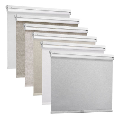Quick Install Cordless 100% Blackout Roller Shades For Windows