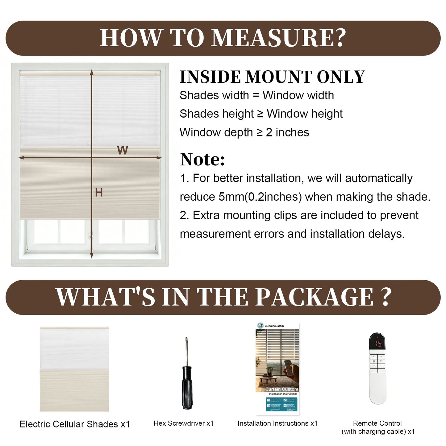 Custom Motorized Day Night Cellular Shades – Smart Double Honeycomb Blinds with Remote Control