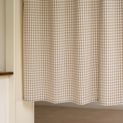 Natural Blend Tie-Top Window Valance - UDreamHome