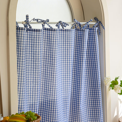 Natural Blend Tie-Top Window Valance - UDreamHome