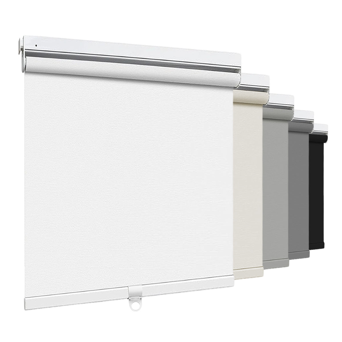Custom No Drill Cordless Blackout Roller Shades – Waterproof & Thermal Insulated