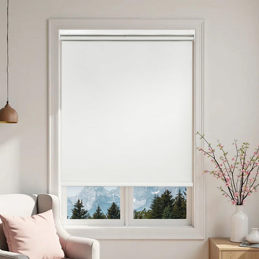 Custom No Drill Cordless Blackout Roller Shades – Waterproof & Thermal Insulated