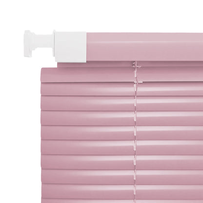 25mm No Drill Aluminum Venetian Blinds Shiny Finish Waterproof Bead Lift Window Shades for Bathroom Kitchen Custom Size Easy Clean