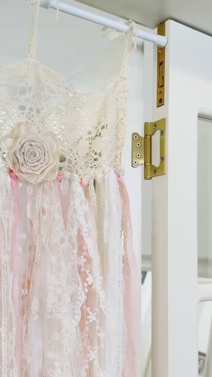 Shabby Chic Bohemian Window Valance