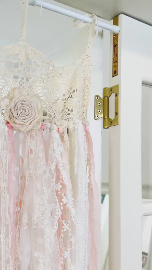 Shabby Chic Bohemian Window Valance