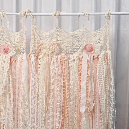 Romantic Embroidered Cotton Curtain - UDreamHome