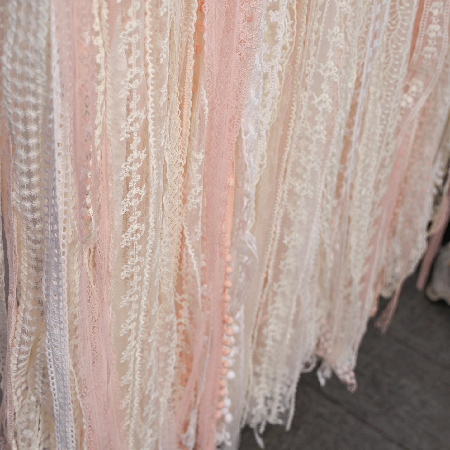 Romantic Embroidered Cotton Curtain - UDreamHome