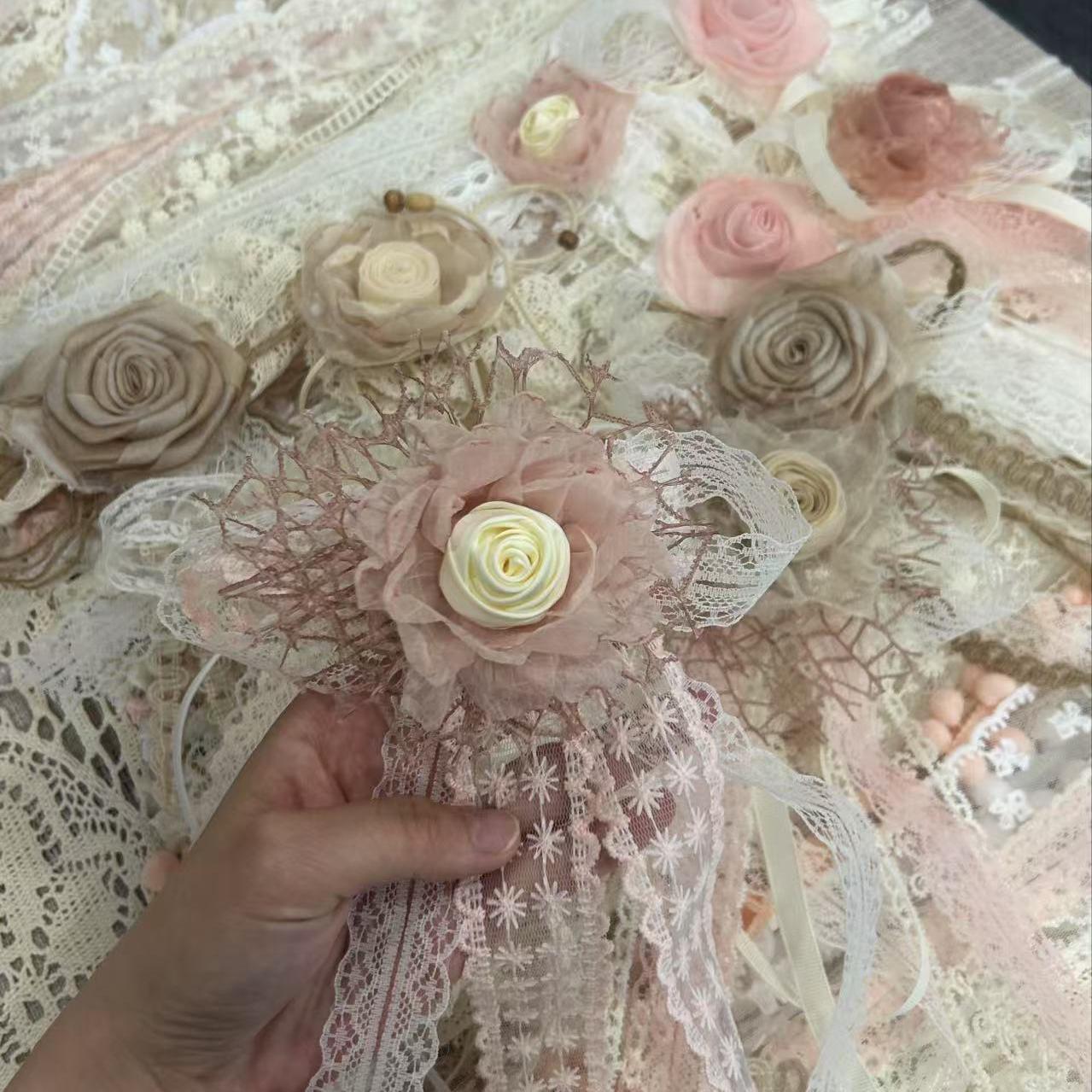 Romantic Embroidered Cotton Curtain - UDreamHome