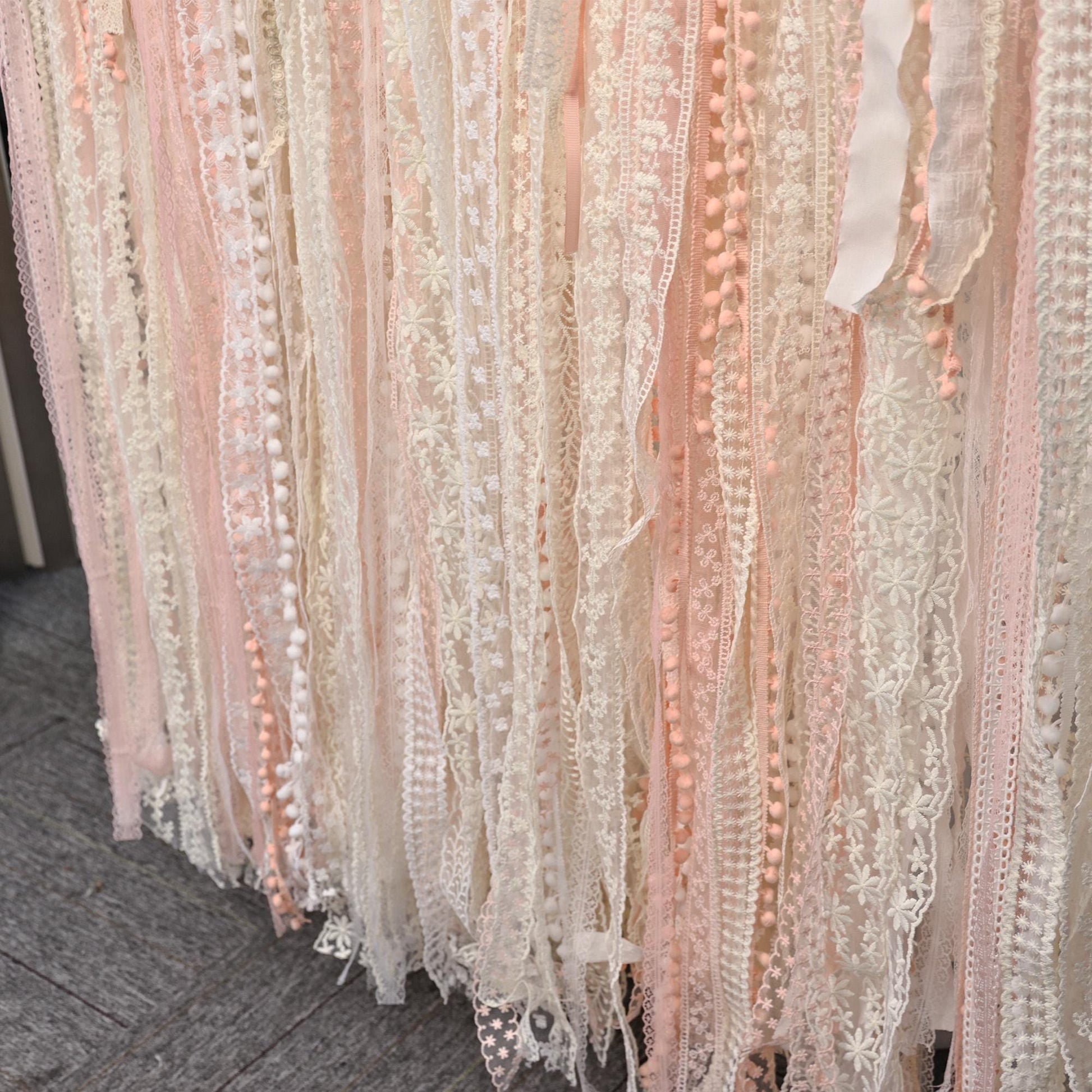 Romantic Embroidered Cotton Curtain - UDreamHome