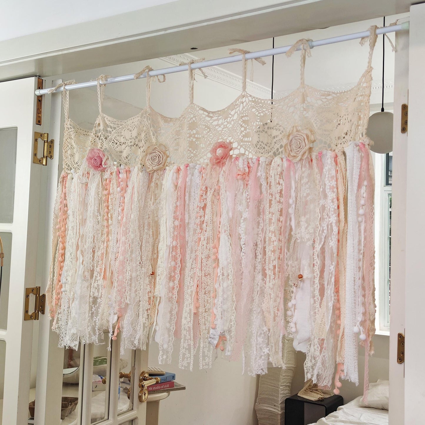 Rustic Shabby Chic Boho Window Curtains Valance - UDreamHome