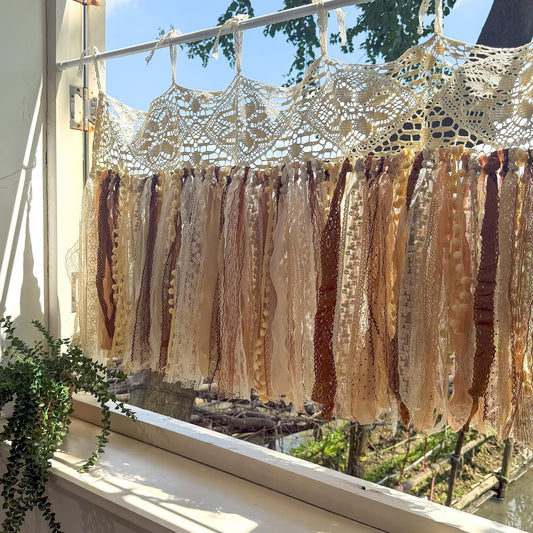 Rustic Shabby Chic Boho Window Curtains Valance - UDreamHome