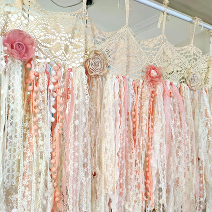 Rustic Shabby Chic Boho Window Curtains Valance - UDreamHome
