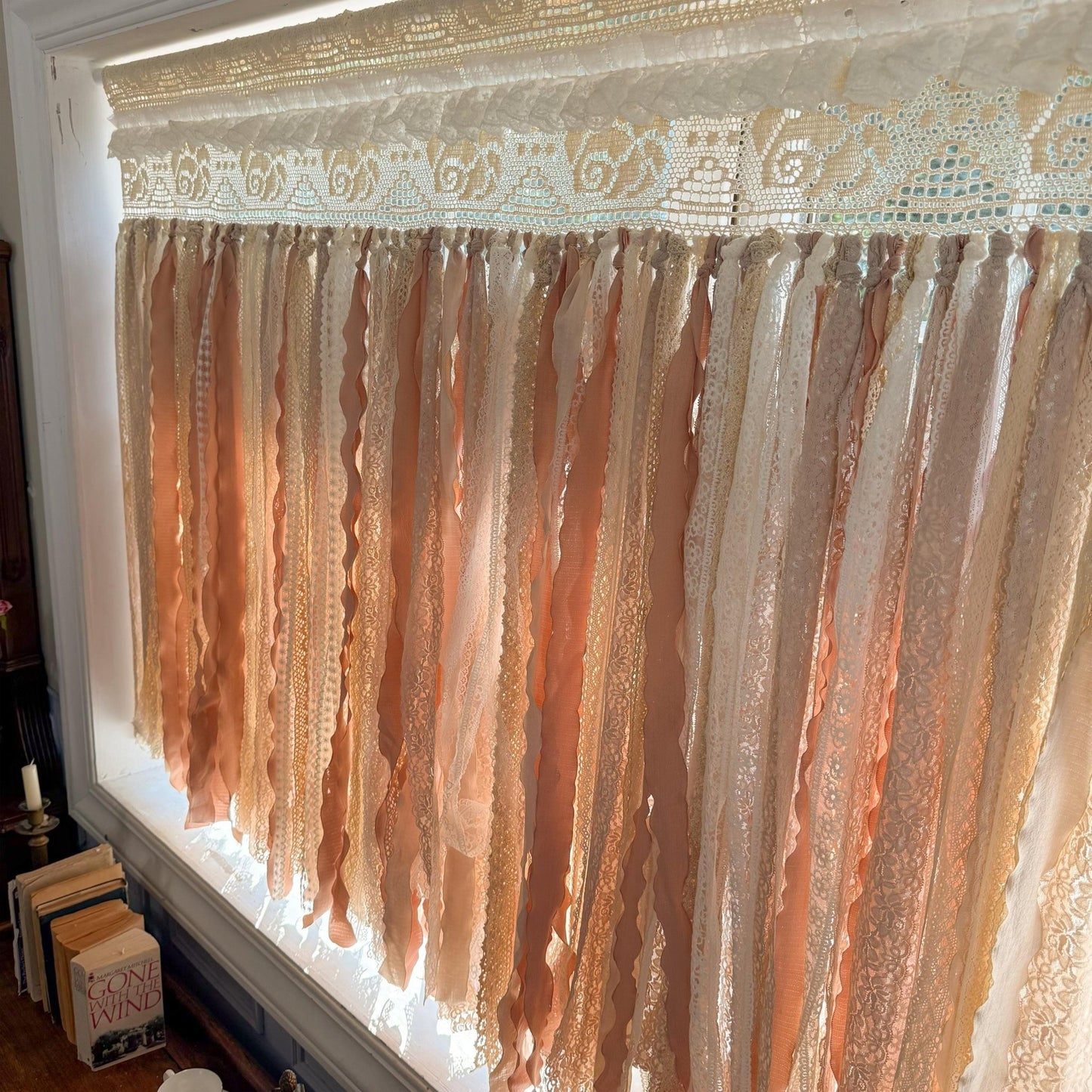 Shabby Chic Cottage Core Lace Curtain - UDreamHome