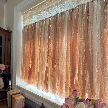 Shabby Chic Cottage Core Lace Curtain - UDreamHome