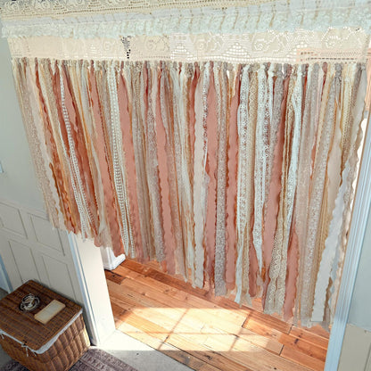 Shabby Chic Cottage Core Lace Curtain - UDreamHome